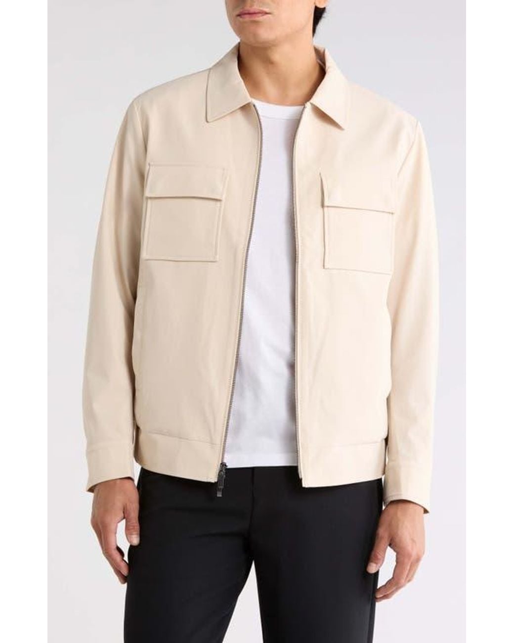 Robert Barakett Natural Jerry Utility Jacket for men