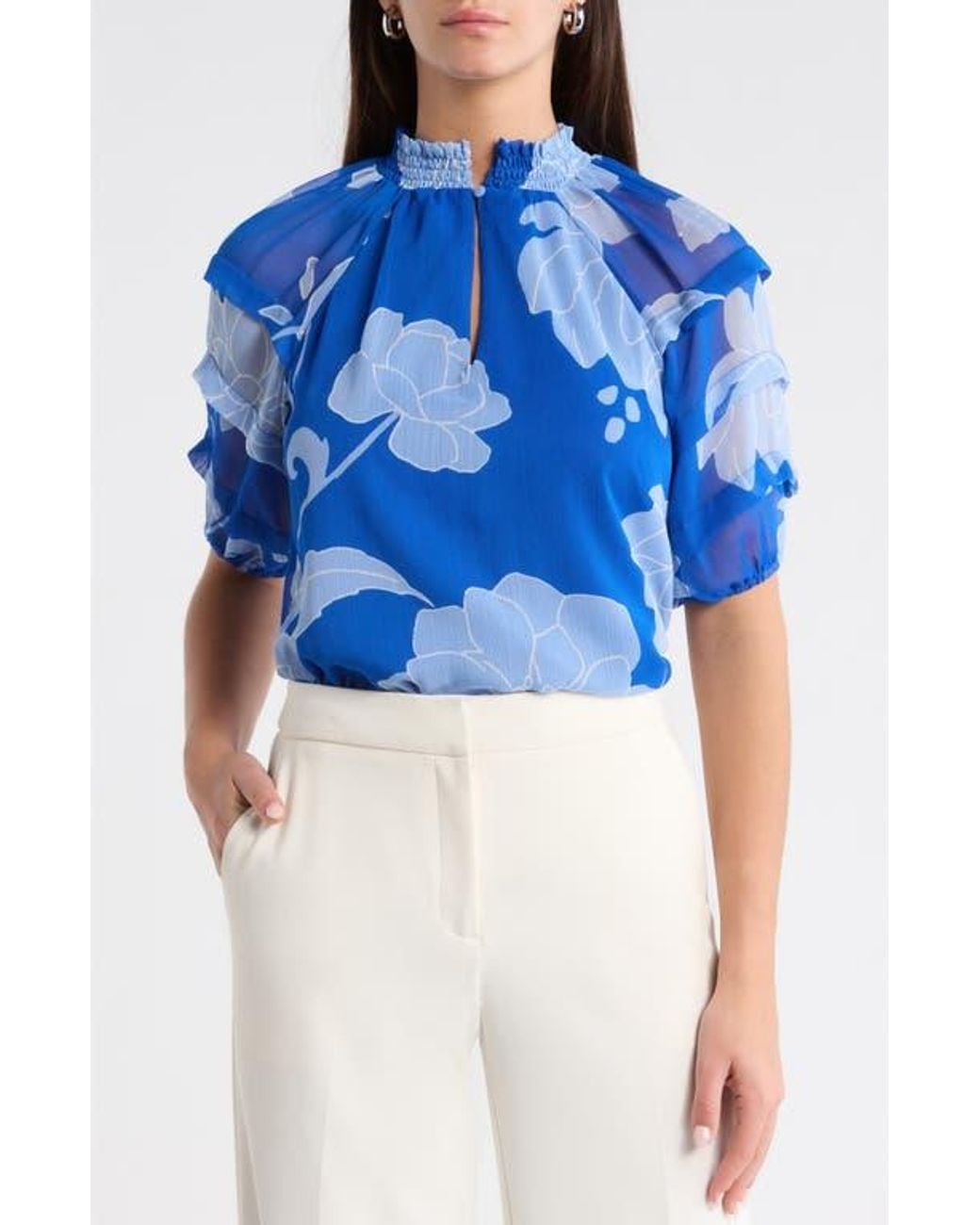 Sugarlips Blue Seabloom Floral