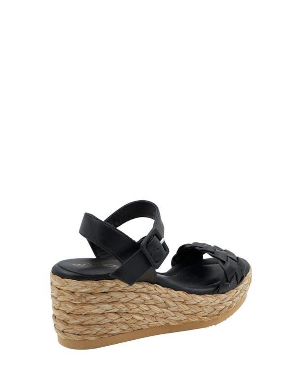 Andre Assous Blue Cecilia Wedge Platform Sandal
