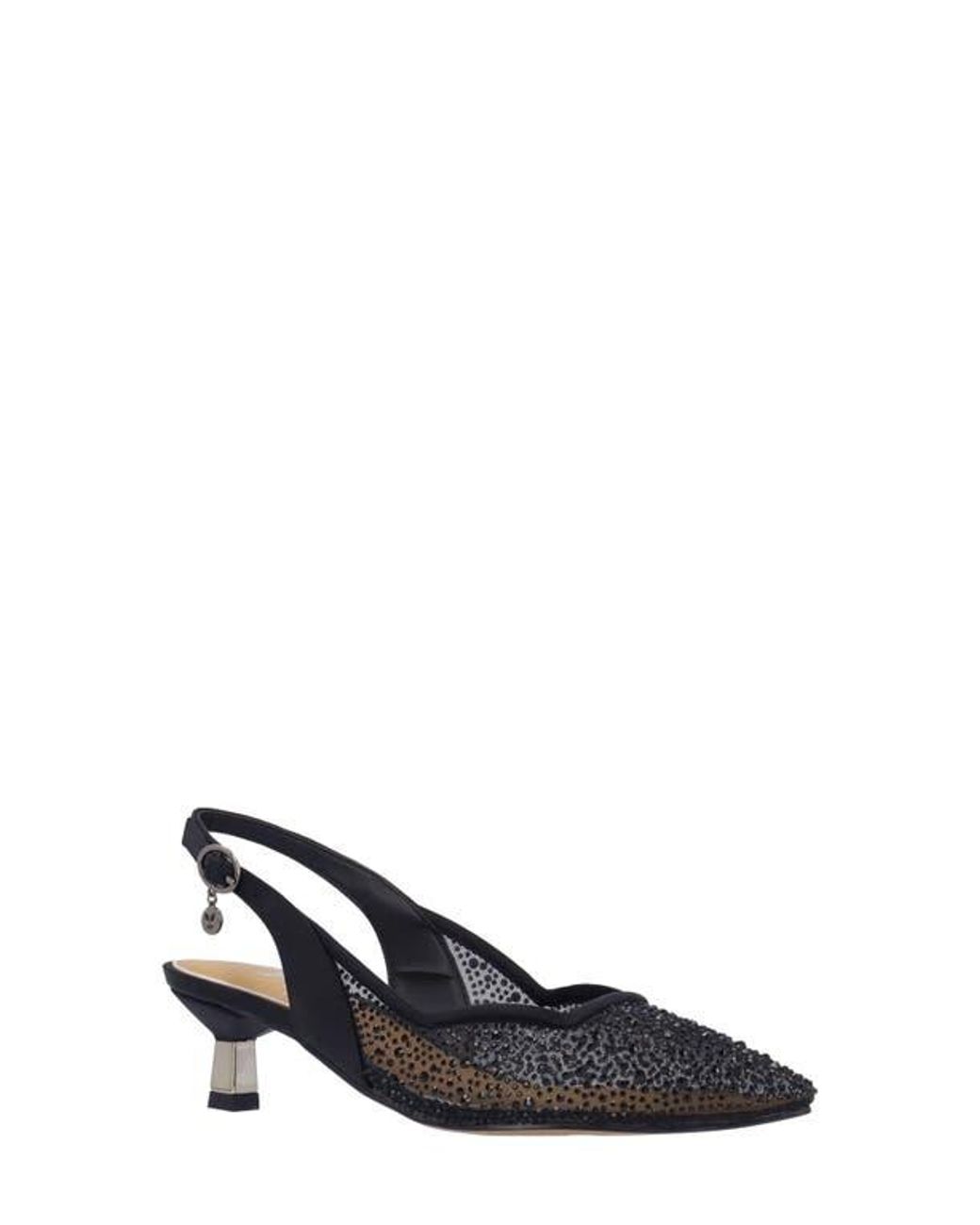J. Reneé Blue Aleksa Pointed Toe Slingback Pump