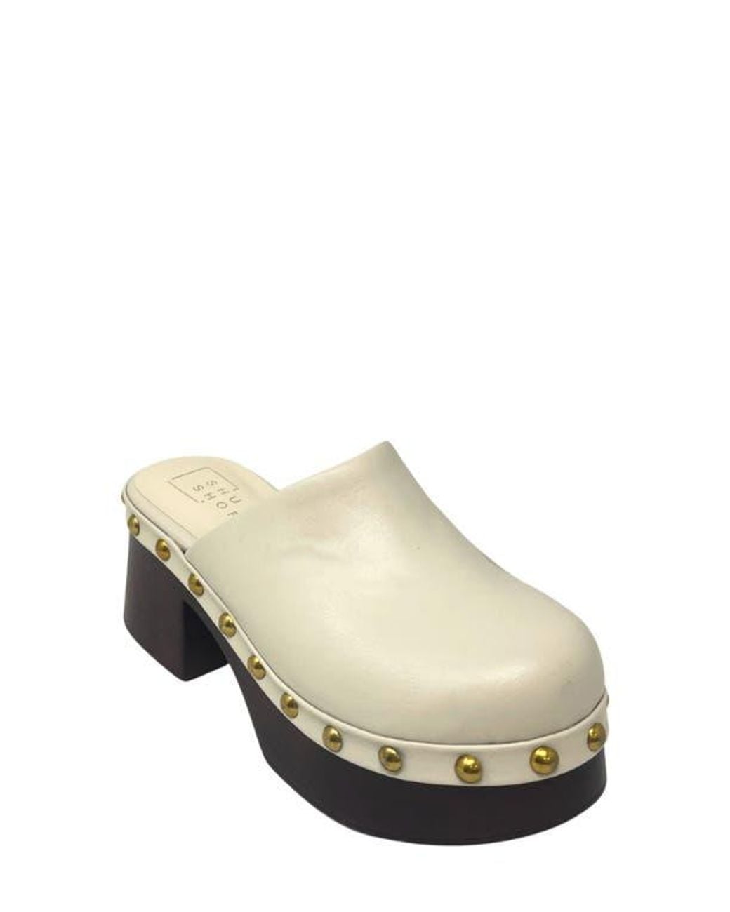 Shu Shop Natural Lily Platform Mule