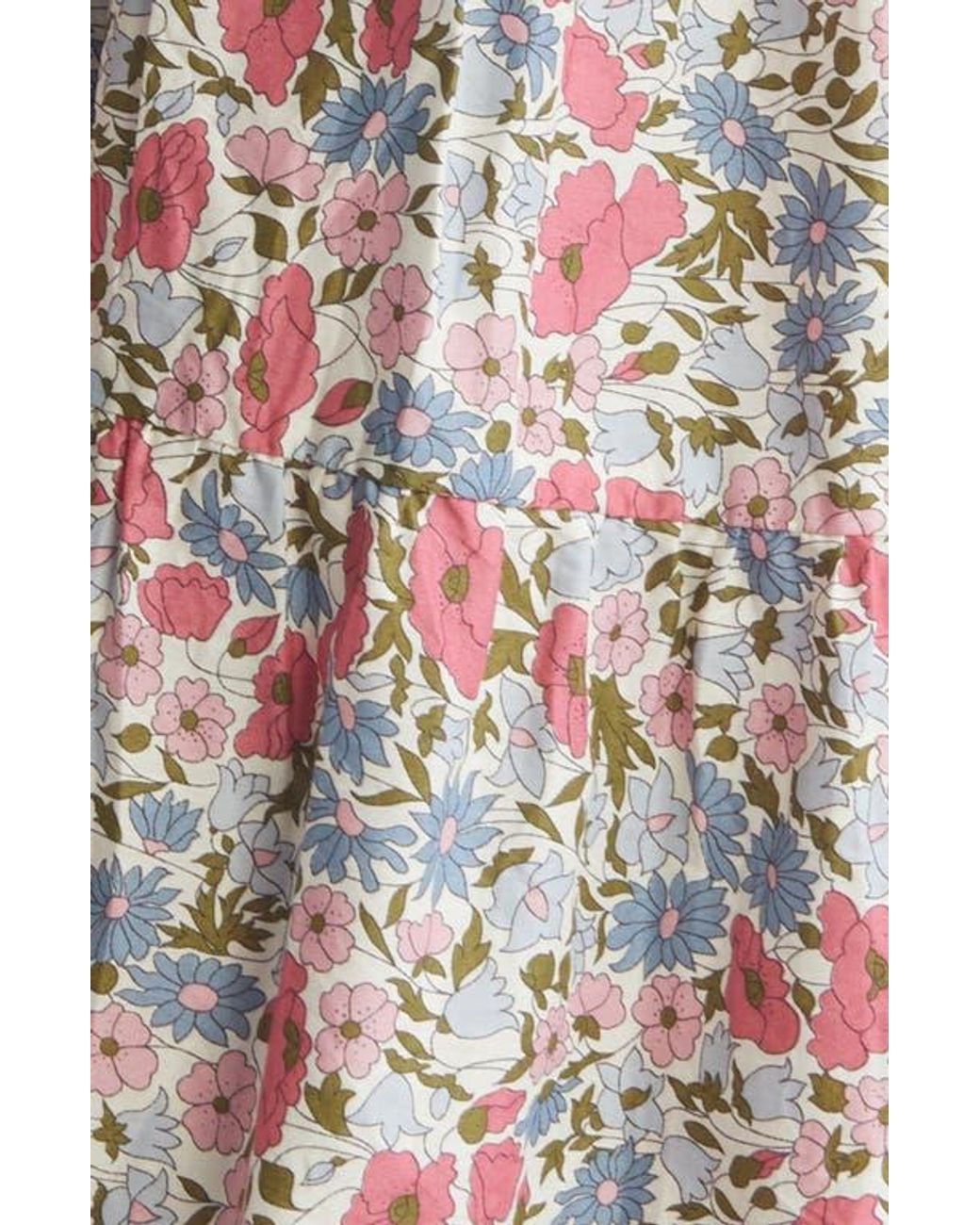 Merlette X Liberty London Soliman Floral Print Long Sleeve