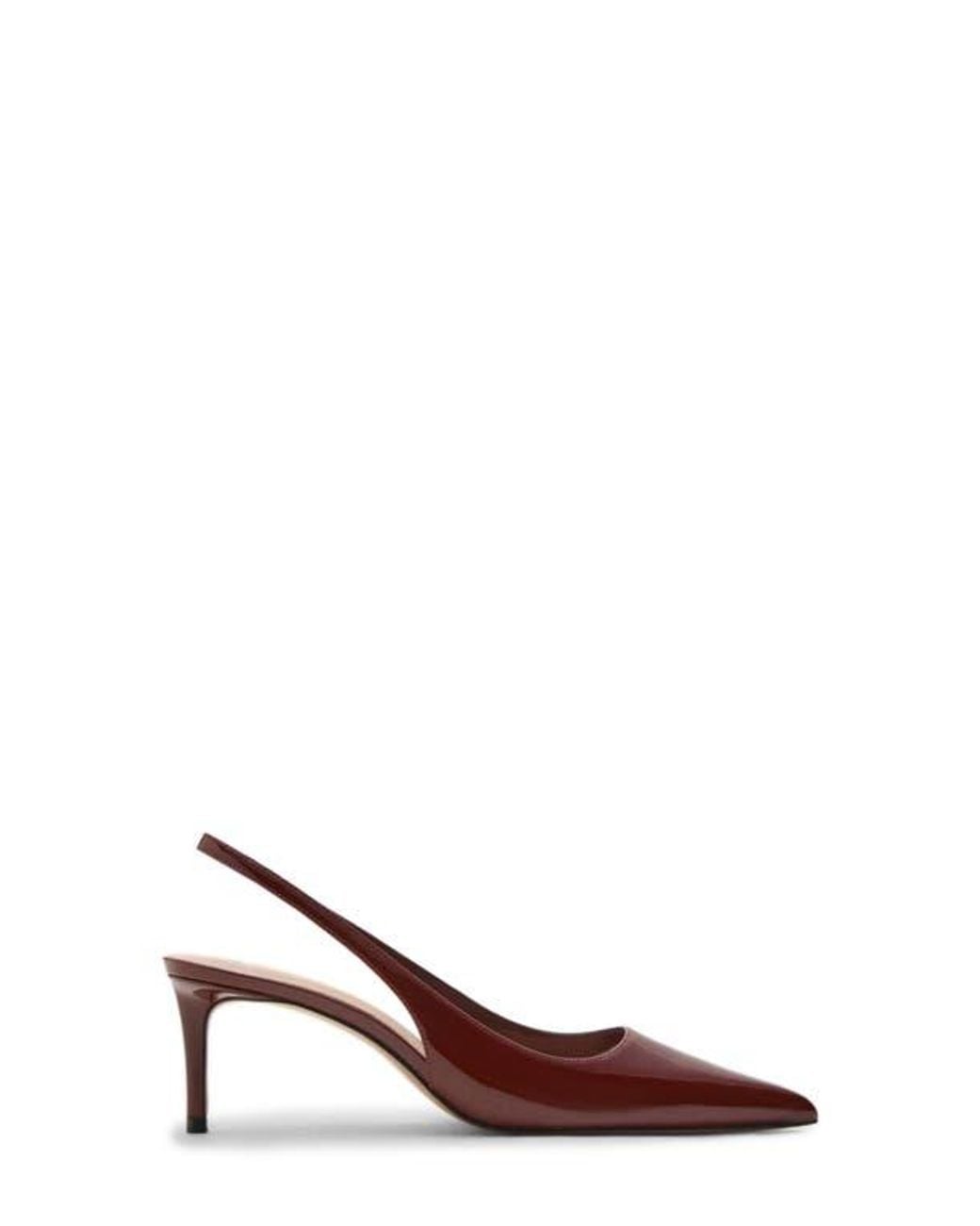Mango Red Slingback Pointed Toe