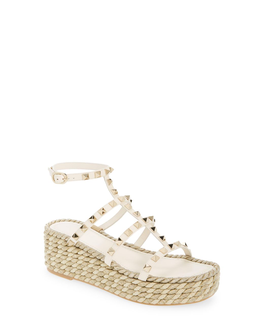 valentino garavani rockstud torchon sandals