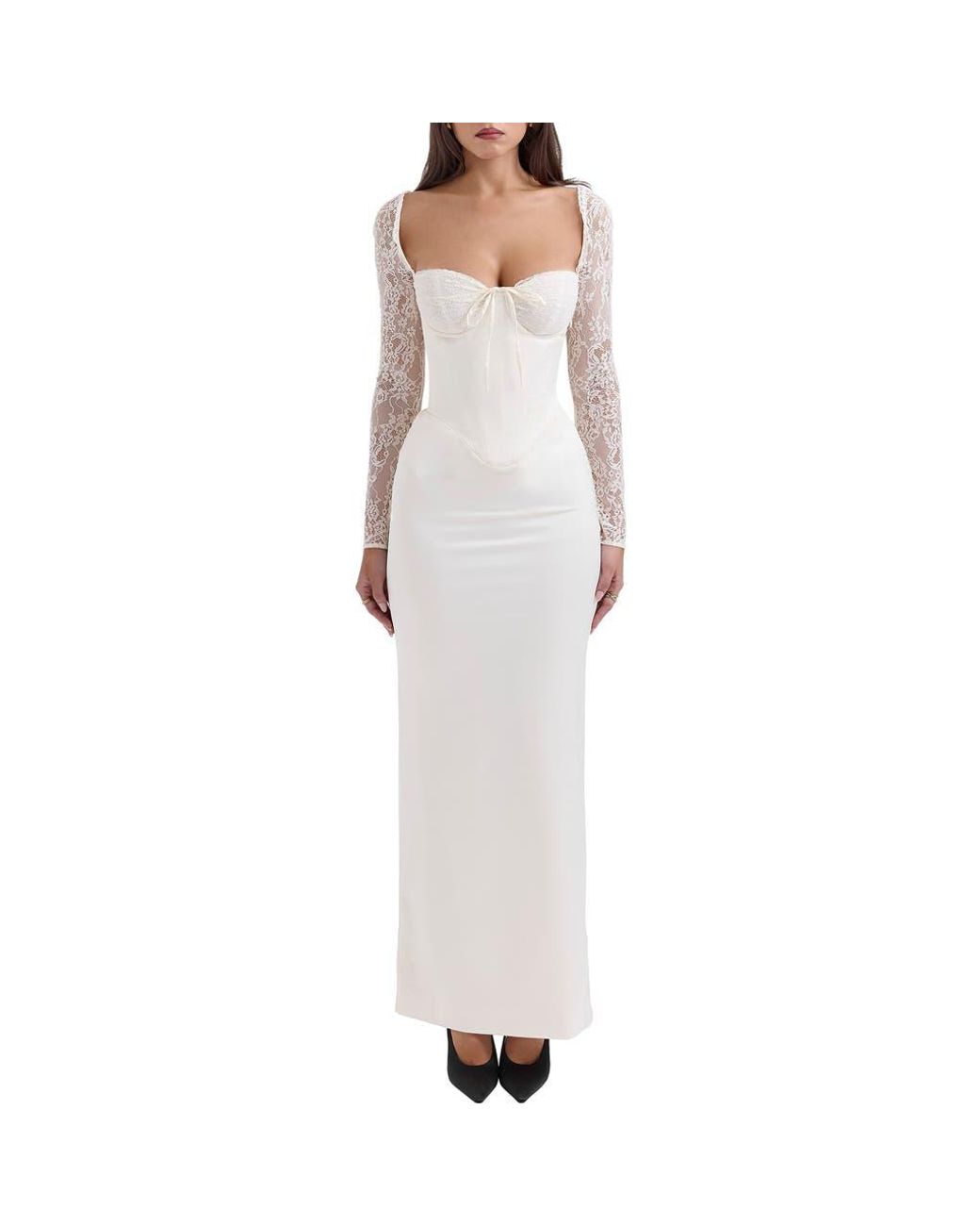 white christmas dresses House Of CB Pietra Mini Dress White