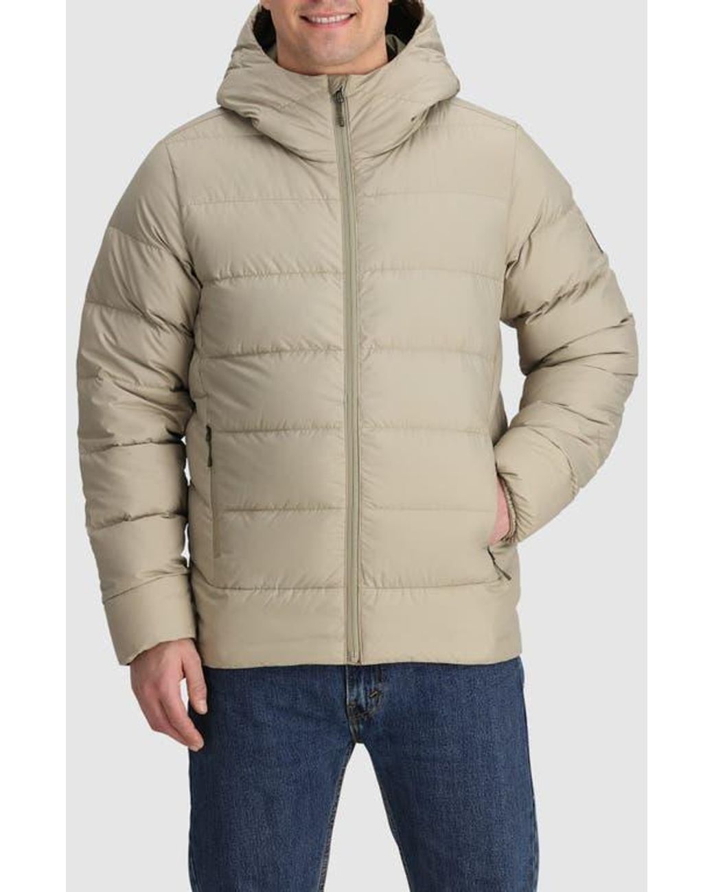 Outdoor Research Coldfront 700 Fill Power Down Insulated Hooded Ripstop ...