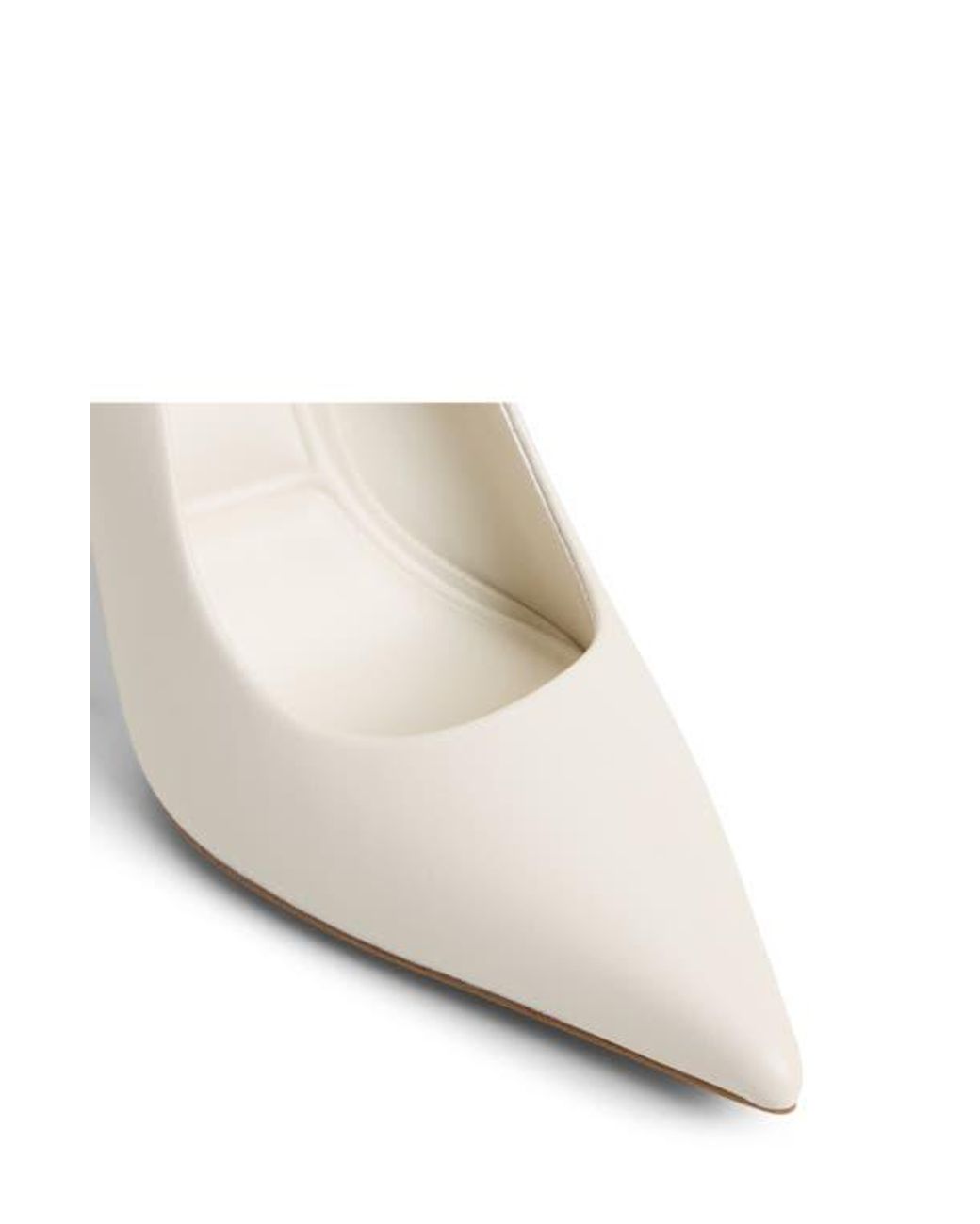 ALDO White Stasya Pointed Toe Pump