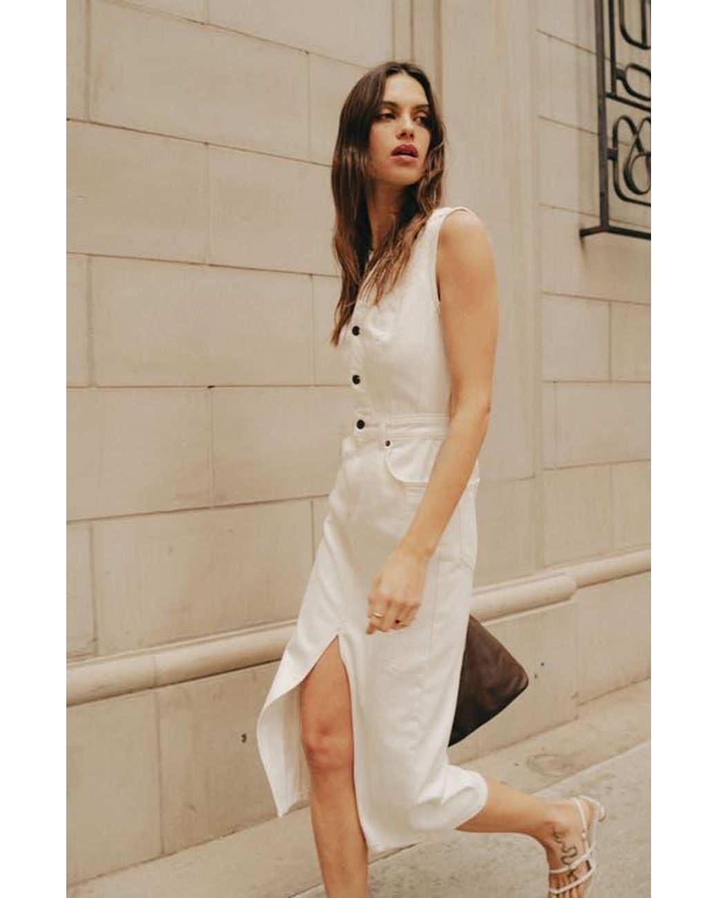 white christmas dresses S/S1992 Vivienne Westwood denim dress with corset main image 1
