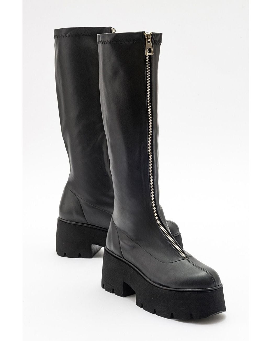Prologue Shoes Black Amaronte Chunky Boot
