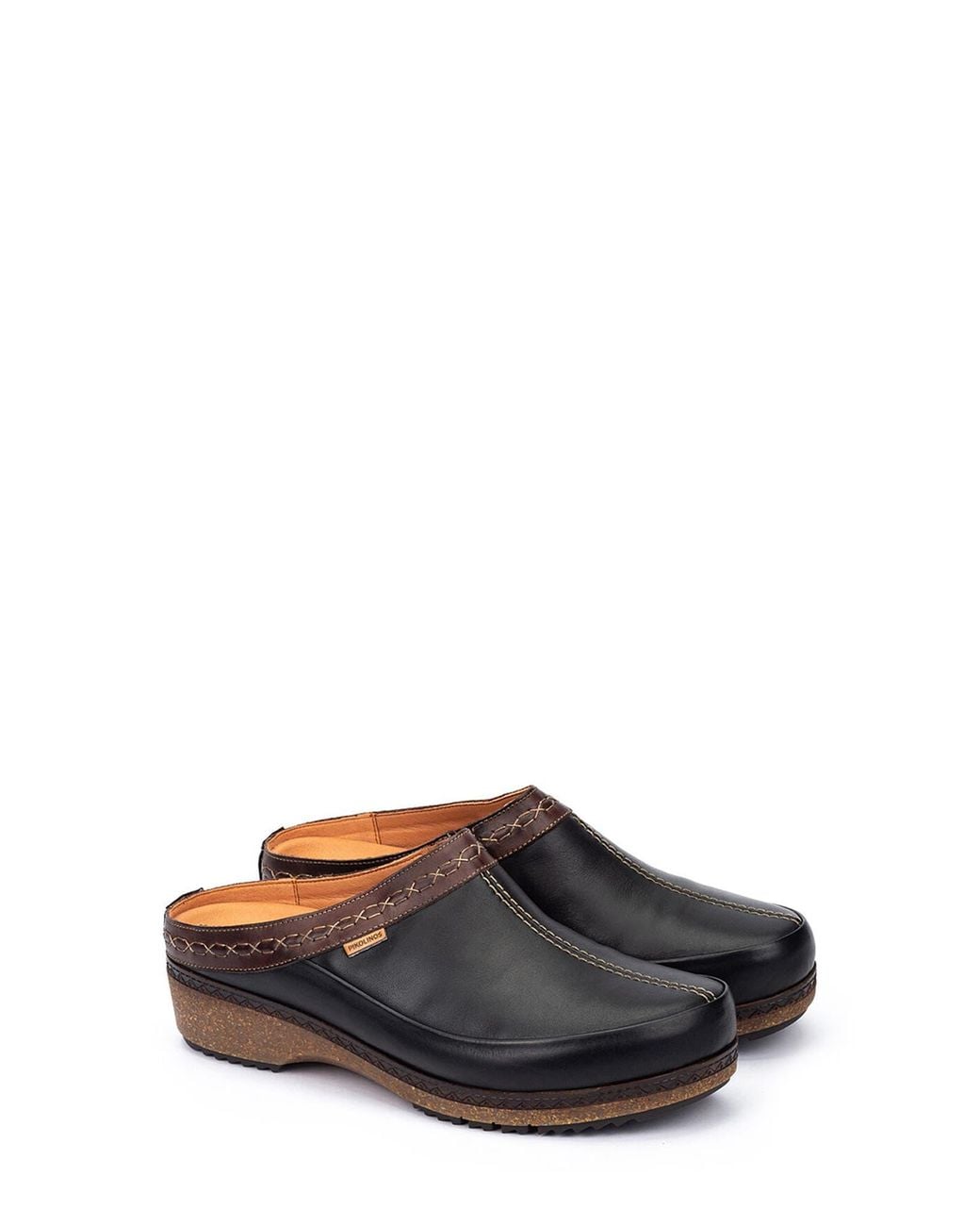 Pikolinos Black Granada Clog