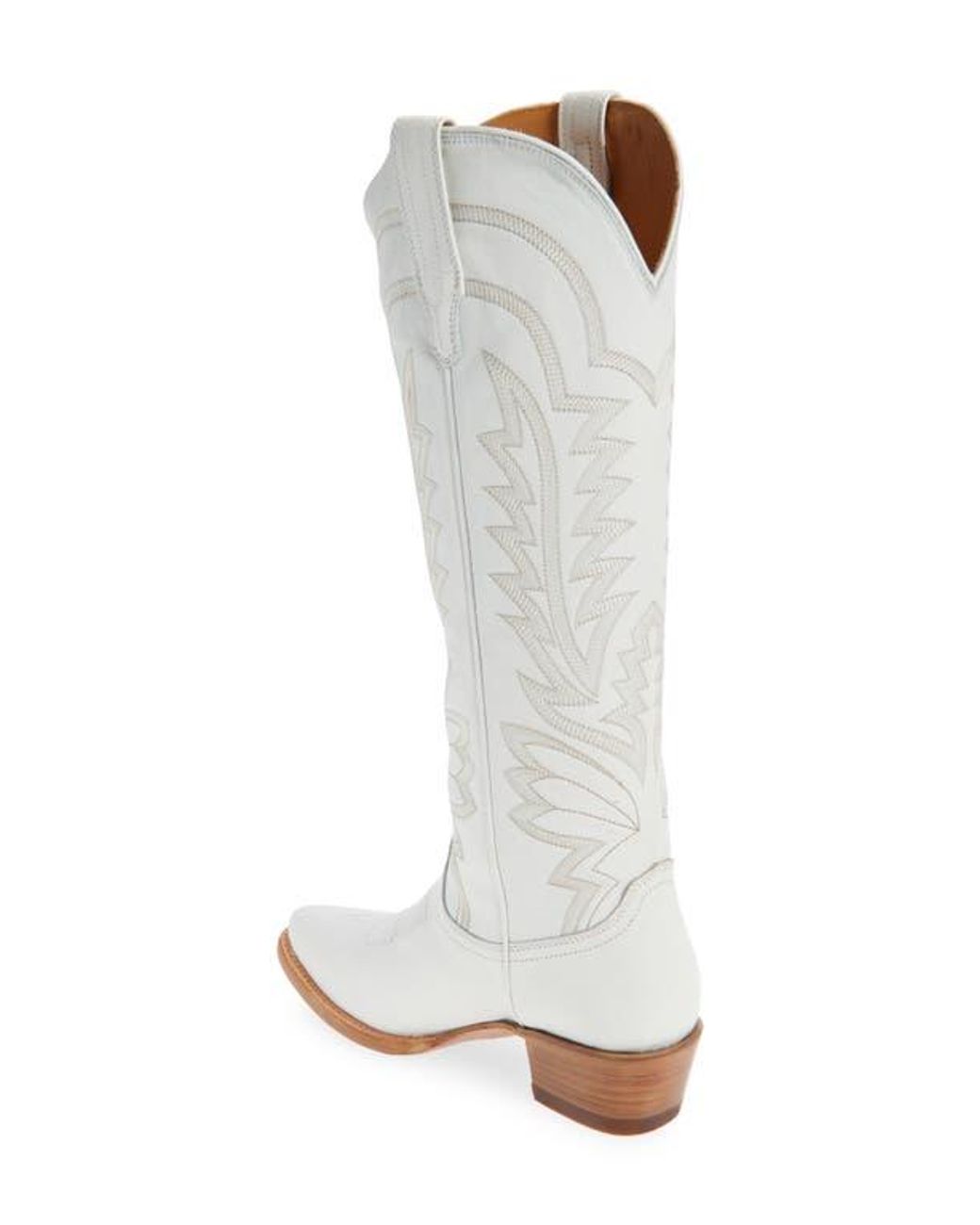 Tecovas White The Abby Western Boot