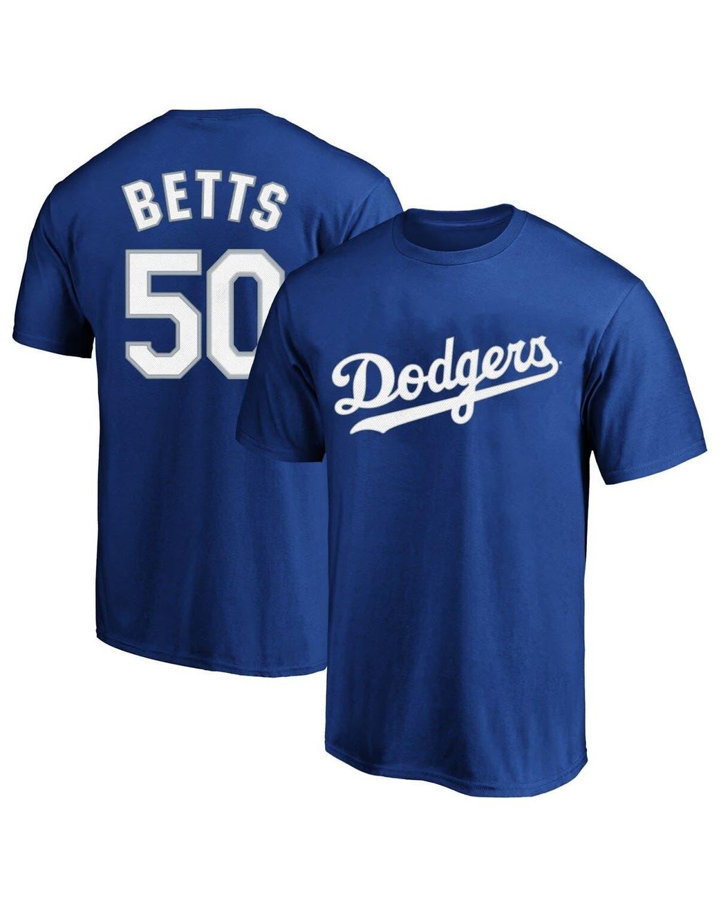Profile Men's Mookie Betts Gray Los Angeles Dodgers Big & Tall Replica Player Jersey