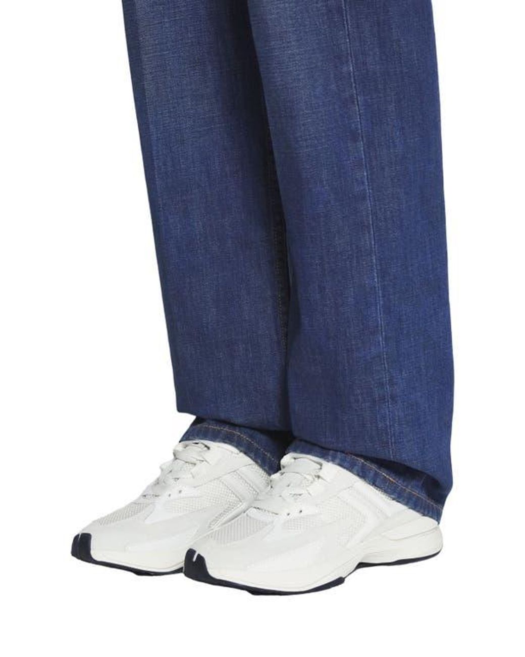 Lanvin White Jla Mesh Sneakers