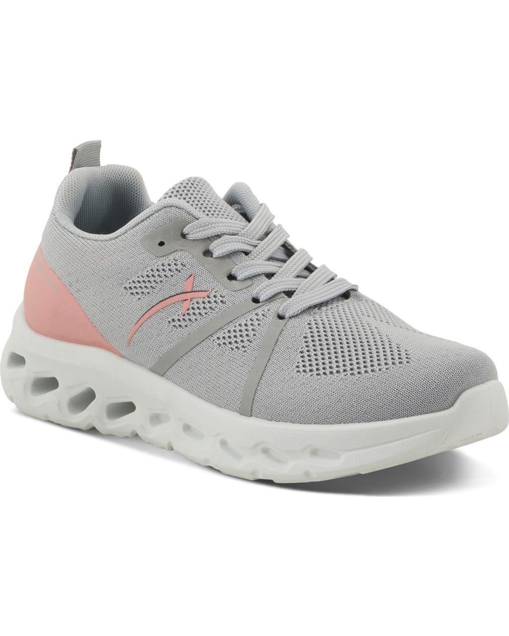 Flexus by Spring Step Gray Rushing Low Top Sneaker