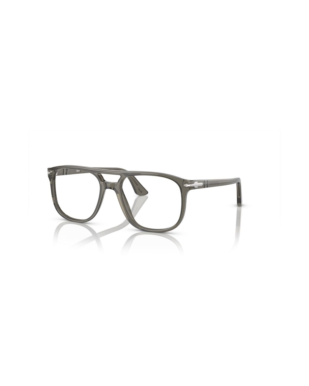 Persol Metallic 52Mm Pilot Optical Glasses