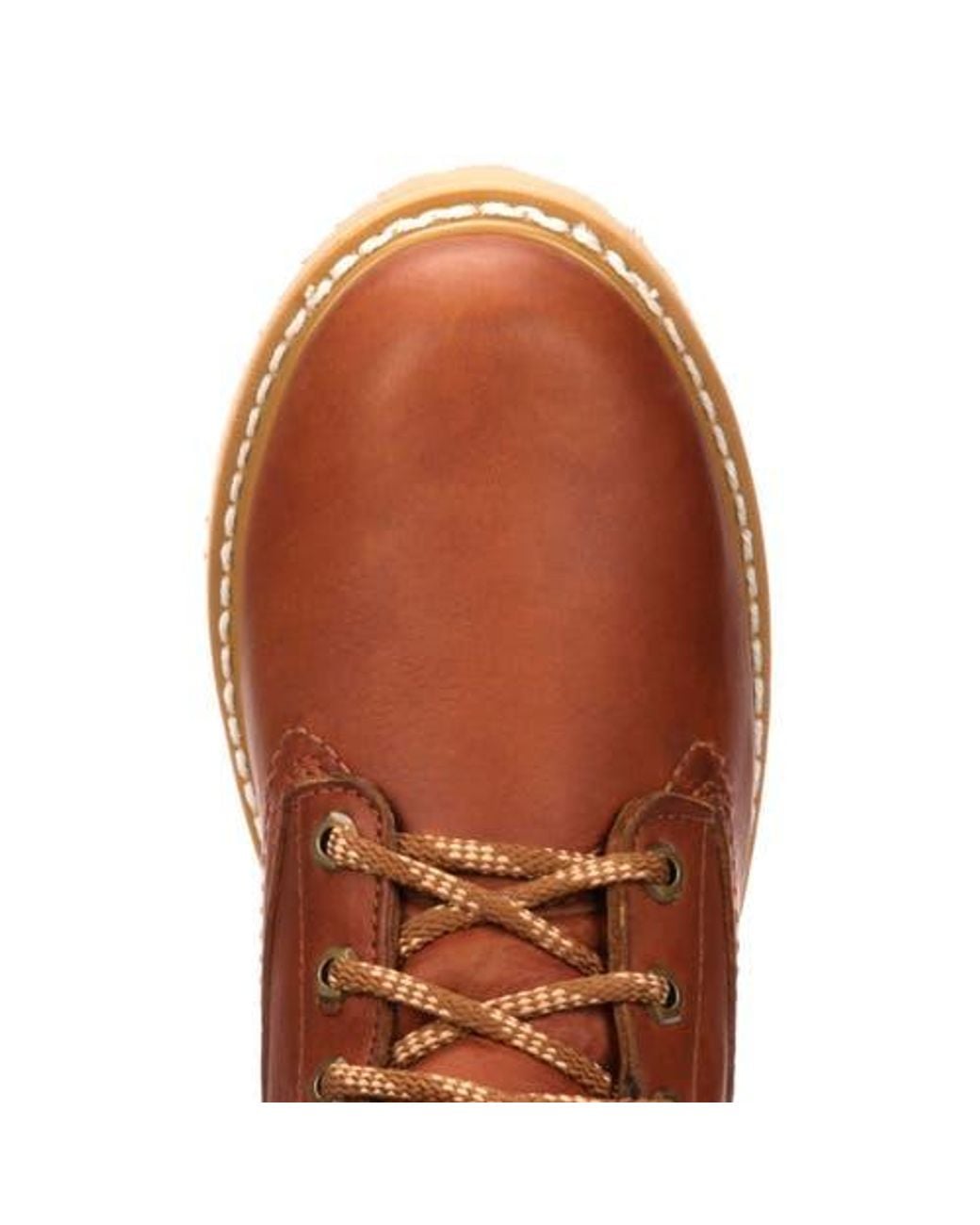 Georgia Boot Brown Slip Resistant Padded Wedge Work Boot for men