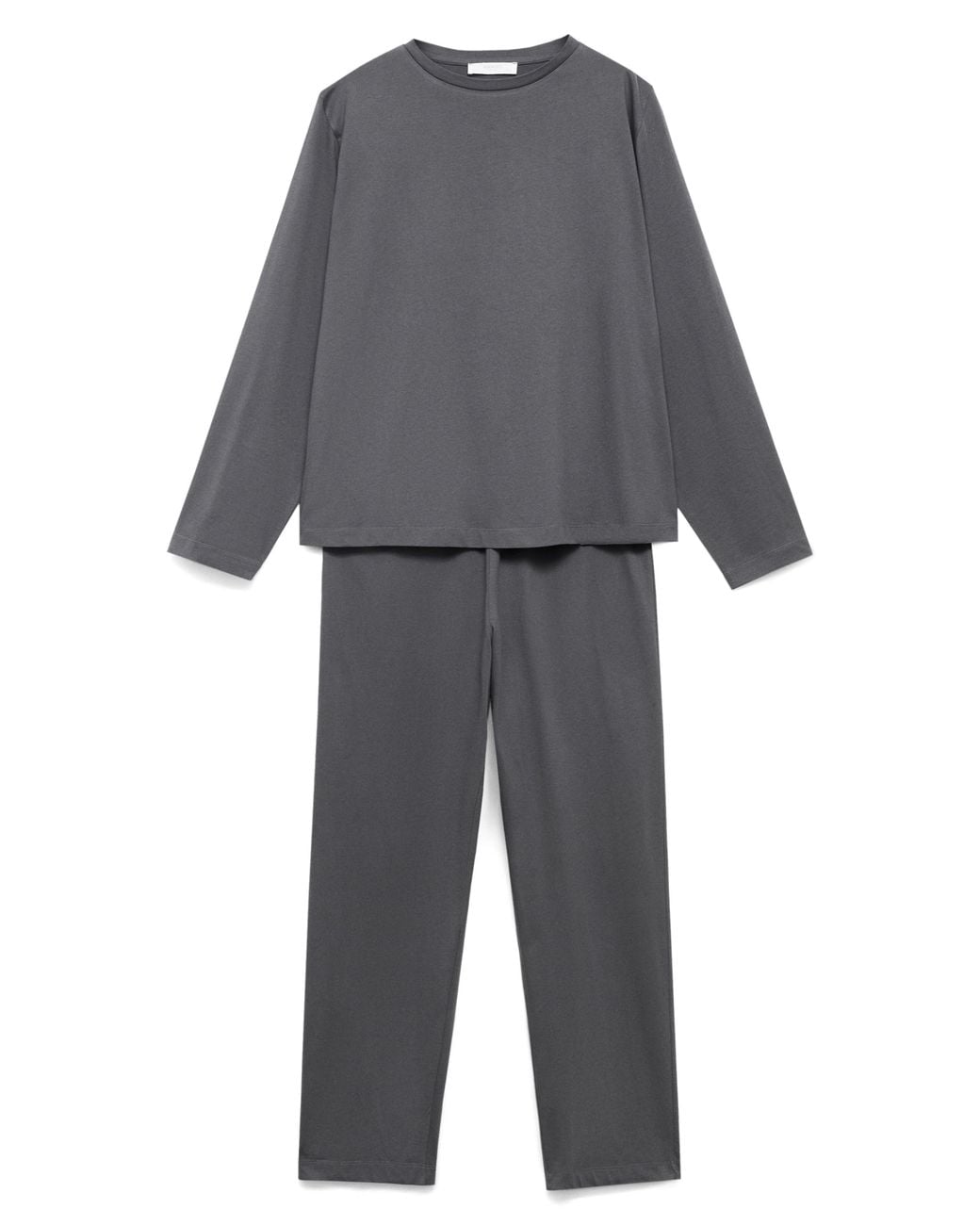 Mango Black Plain Cotton Pajamas