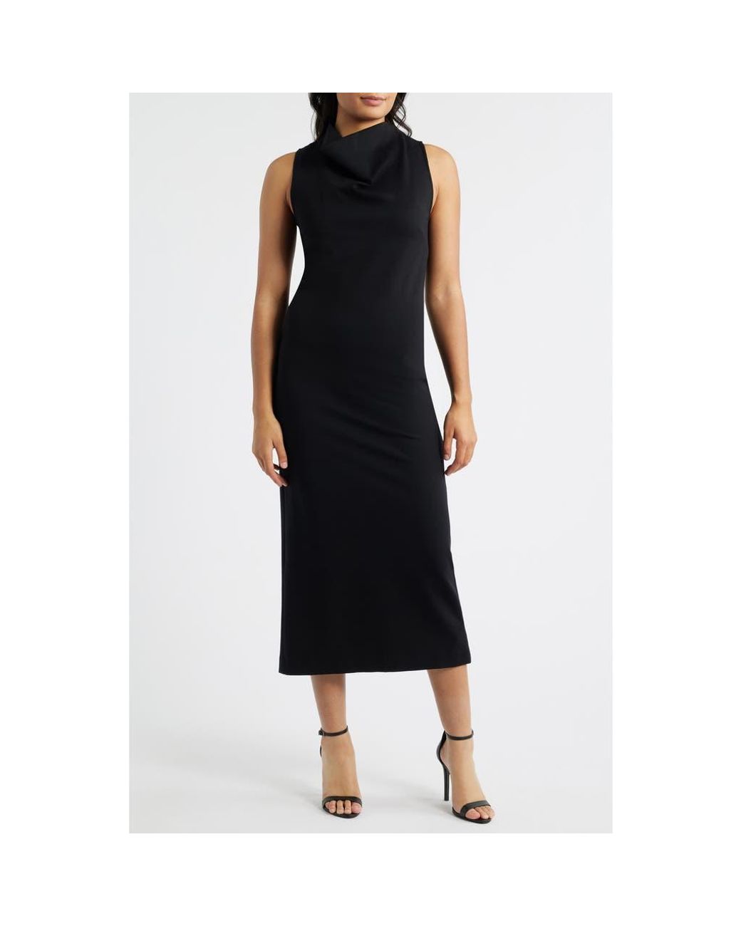 black womens mini dress for Women - Mini Dress-Halter Neckline Size:14 US Trumpet Dresses Black Pants White Shirt
