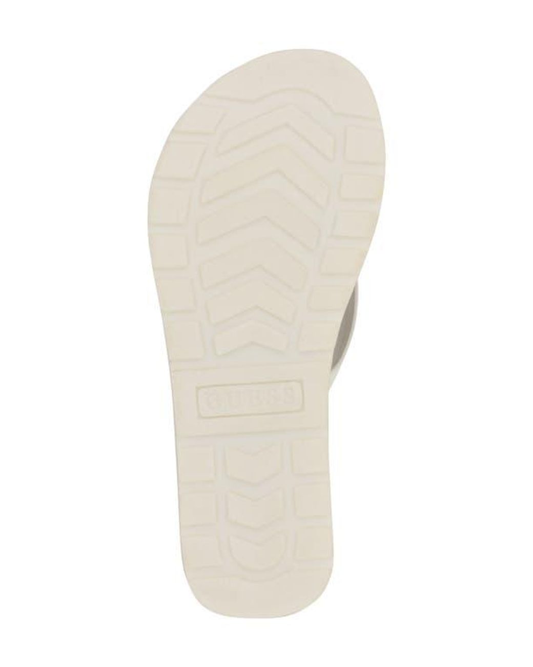 Guess White Candry Flip Flop