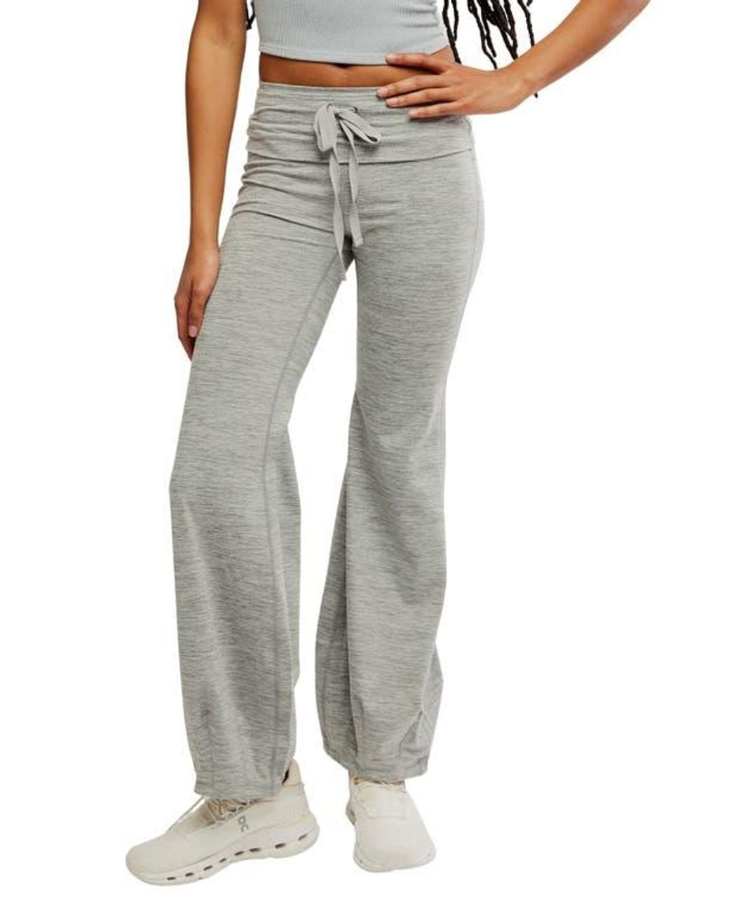 Free People Gray Fp Movement Quick Step Joggers