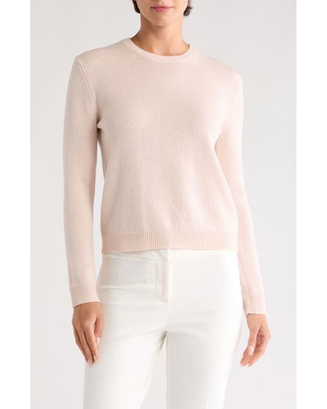 Blush cashmere sweater hot sale