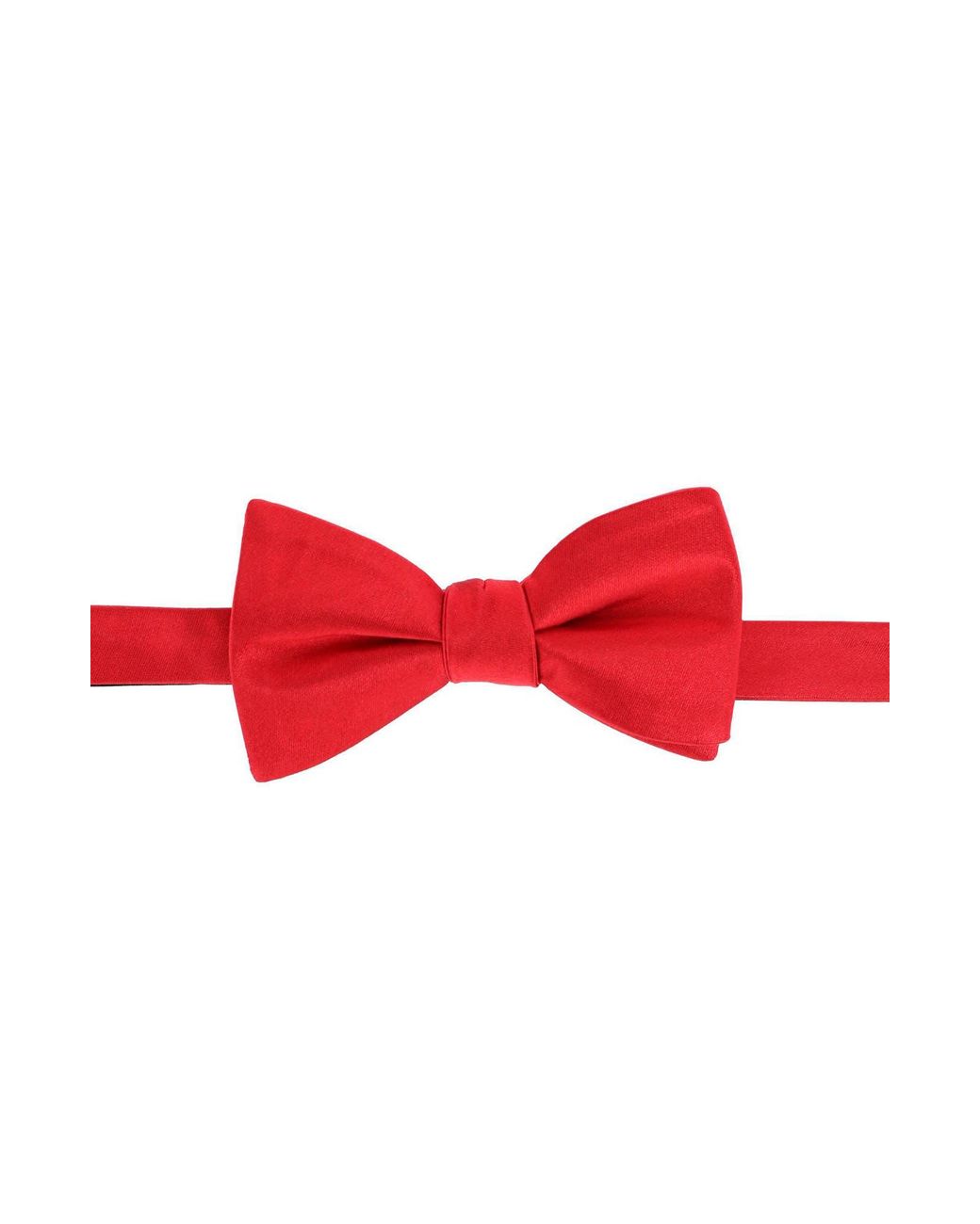 Trafalgar Red Sutton Solid Silk Bow Tie for men