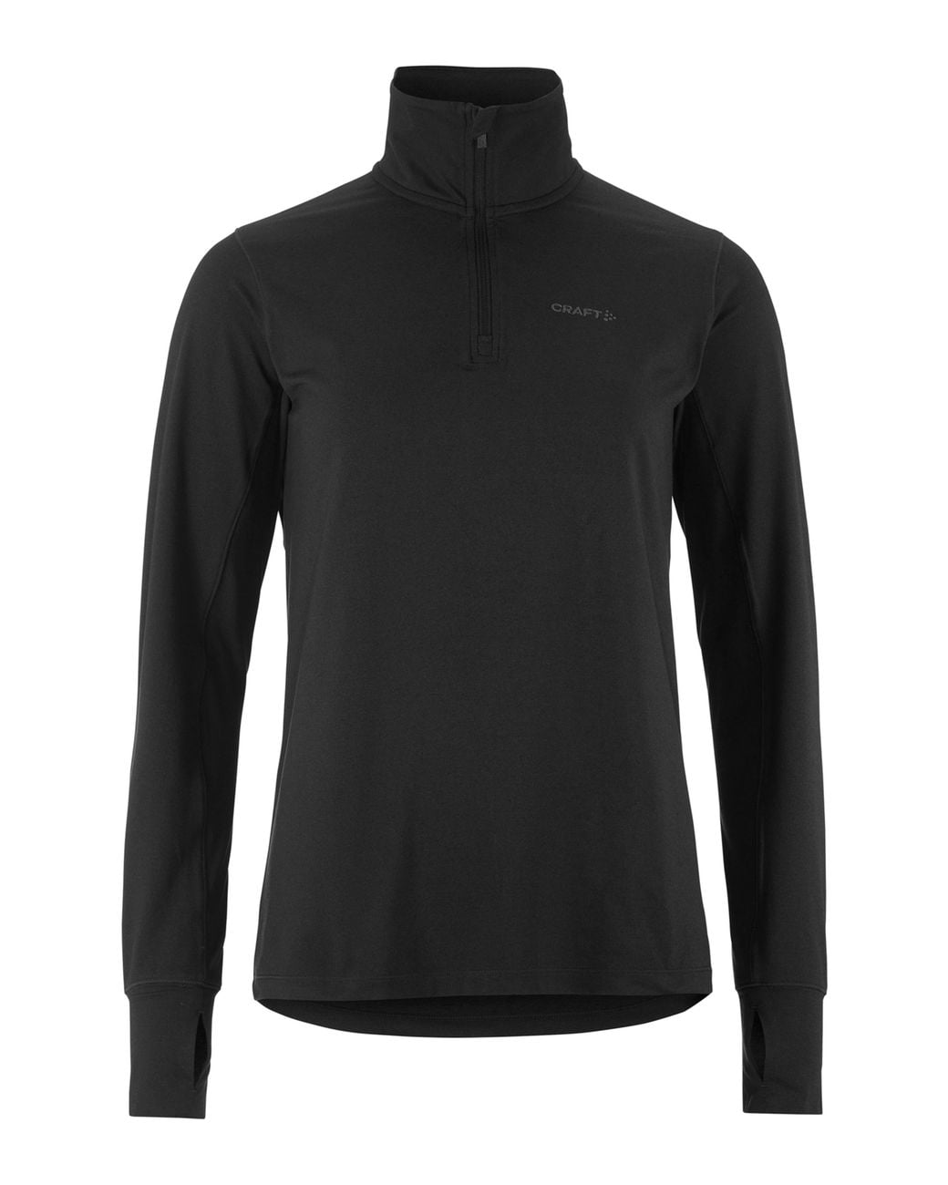 C.r.a.f.t Black Flow Quarter Zip Pullover