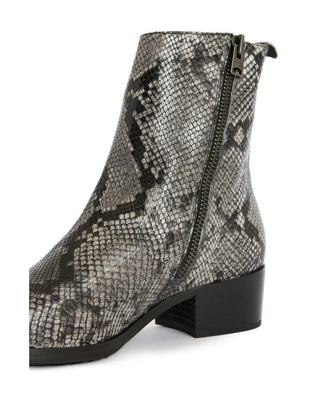 All saints snakeskin boots sale
