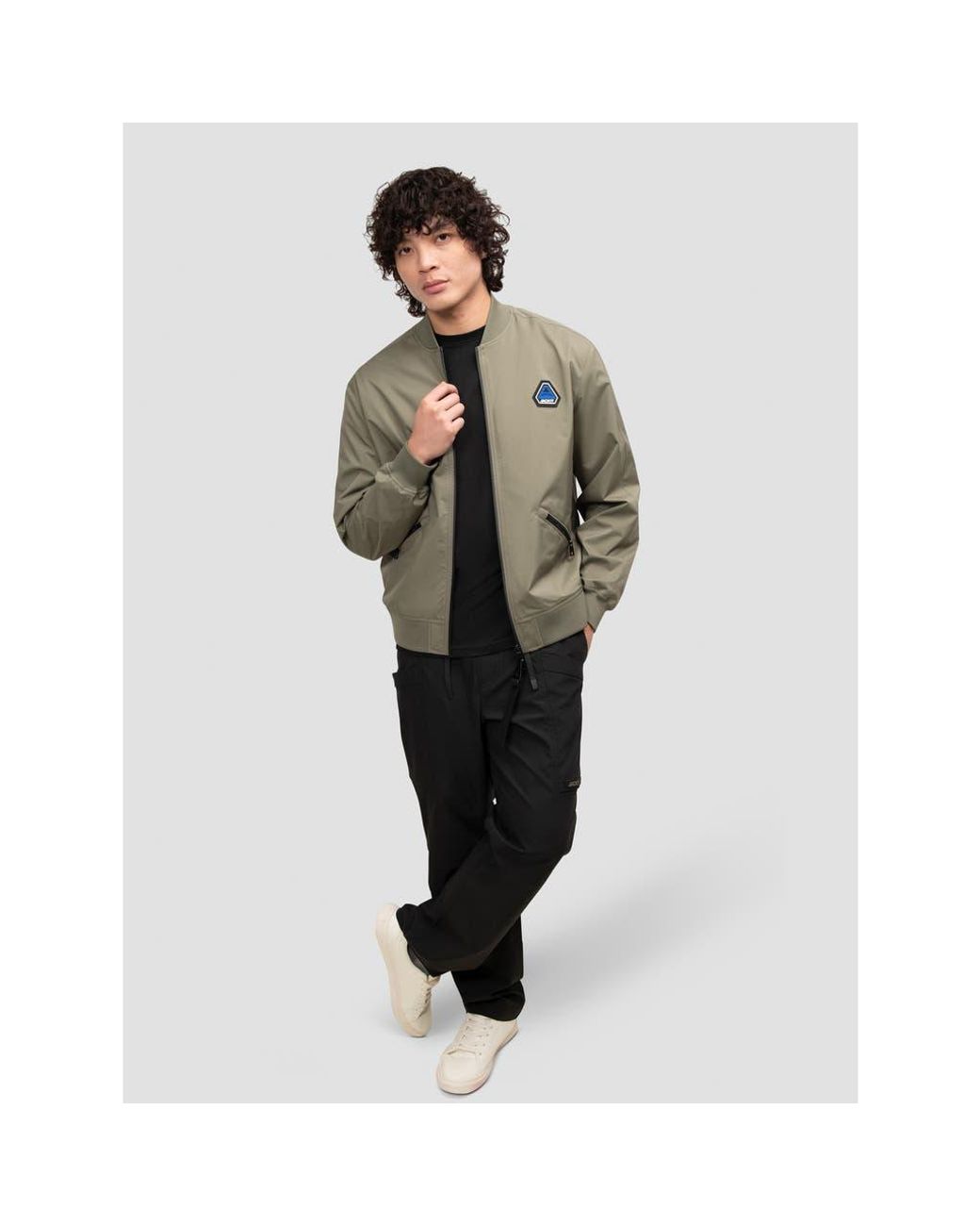Jacket Green Oberon Tech Bomber Jacket for men