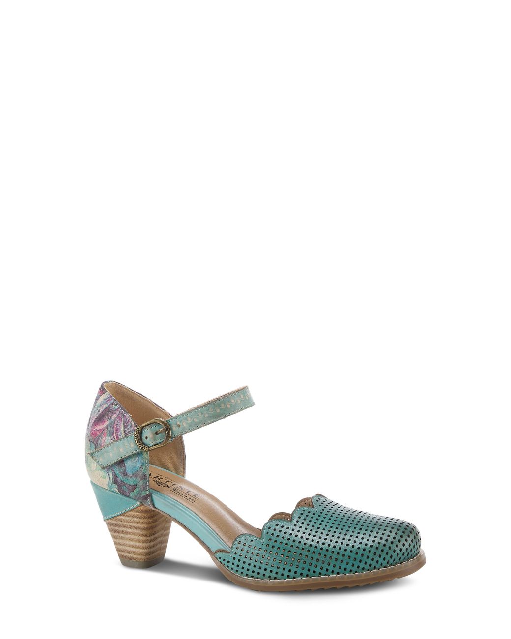 Spring Step Green L'Artiste Parchelle Pump