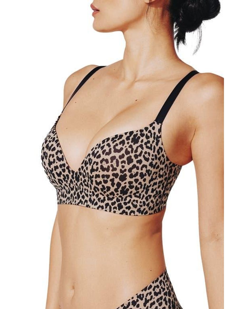 Thirdlove Black Zero Edge Wireless Push-Up Bra