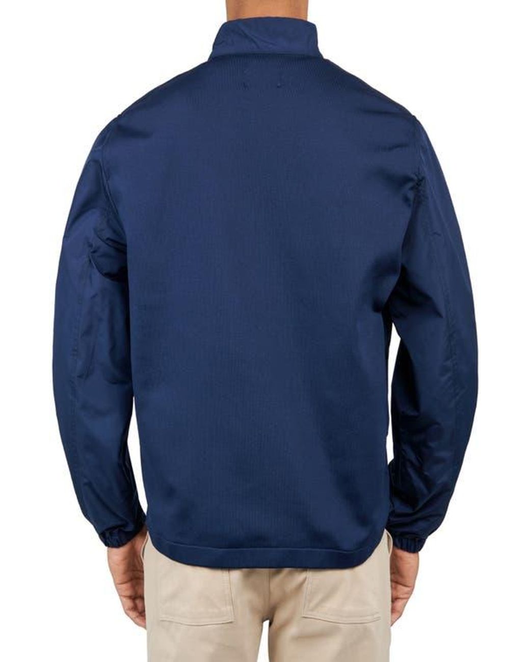 Constuct Jacket Con.struct Slim Fit Solid Hybrid Field Jacket in Blue for Men | Lyst