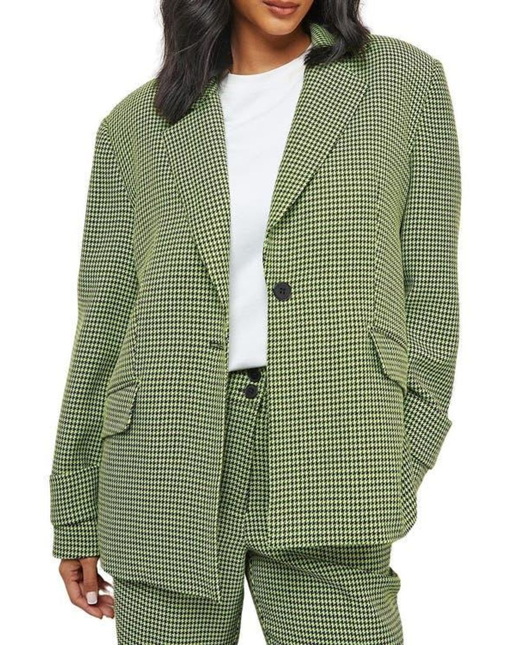 Warehouse Green Vented Back Blazer