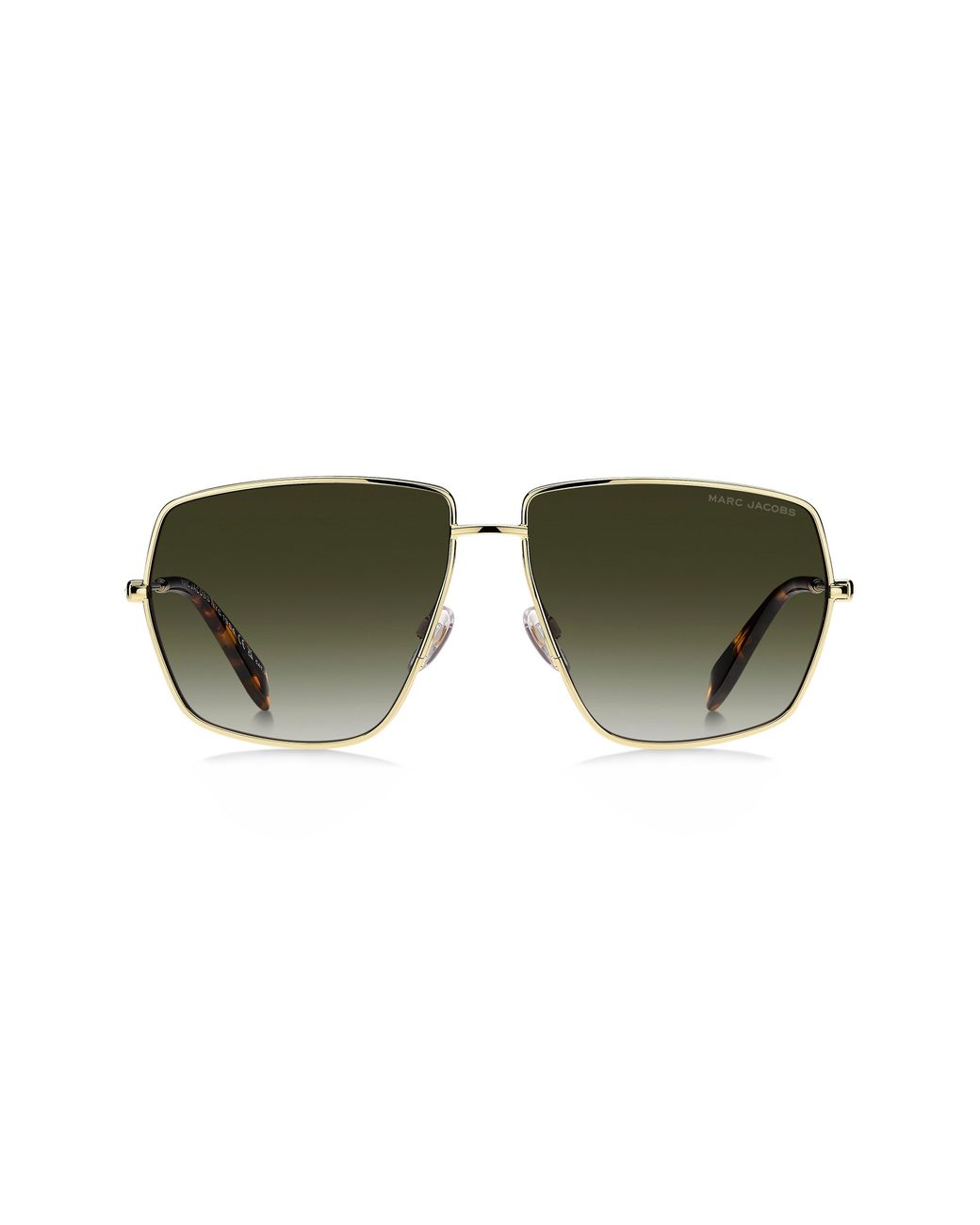 Marc Jacobs Green 60Mm Gradient Square Sunglasses