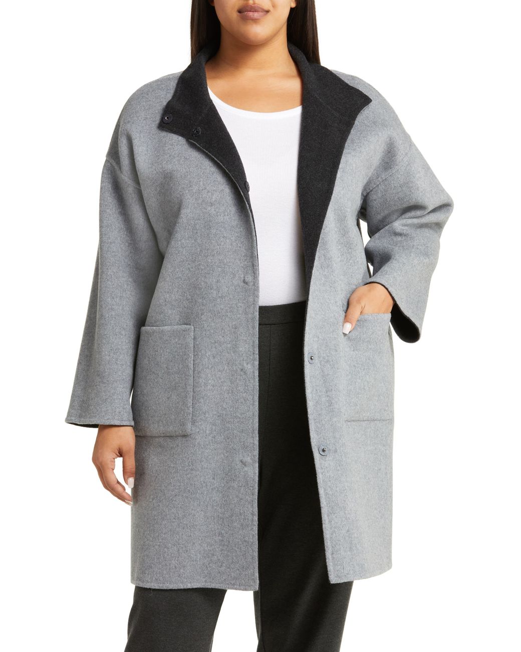 Eileen fisher best sale reversible coat