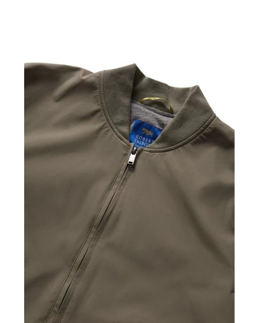 Robert Talbott Green Jackson Baseball Jacket for men