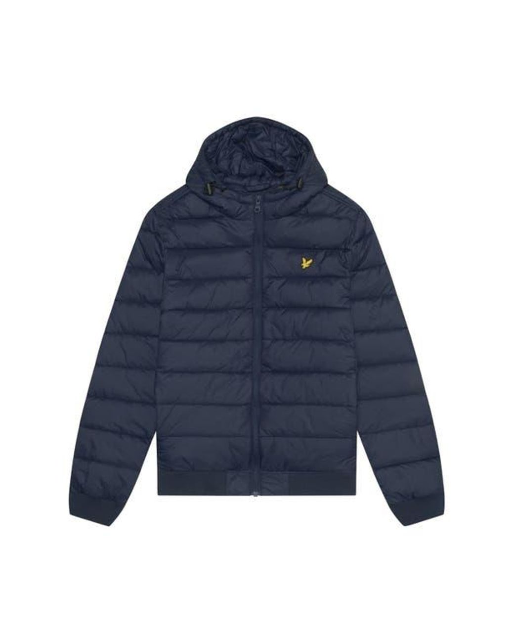 Lyle & Scott Blue Puffer Jacket for men