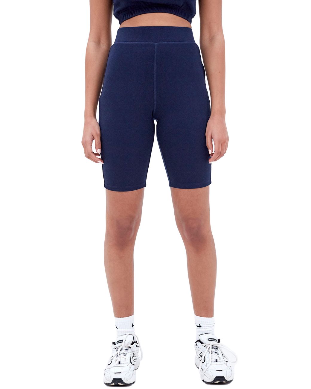 4th & Reckless Sia Bike Shorts in Navy (Blue) - Lyst