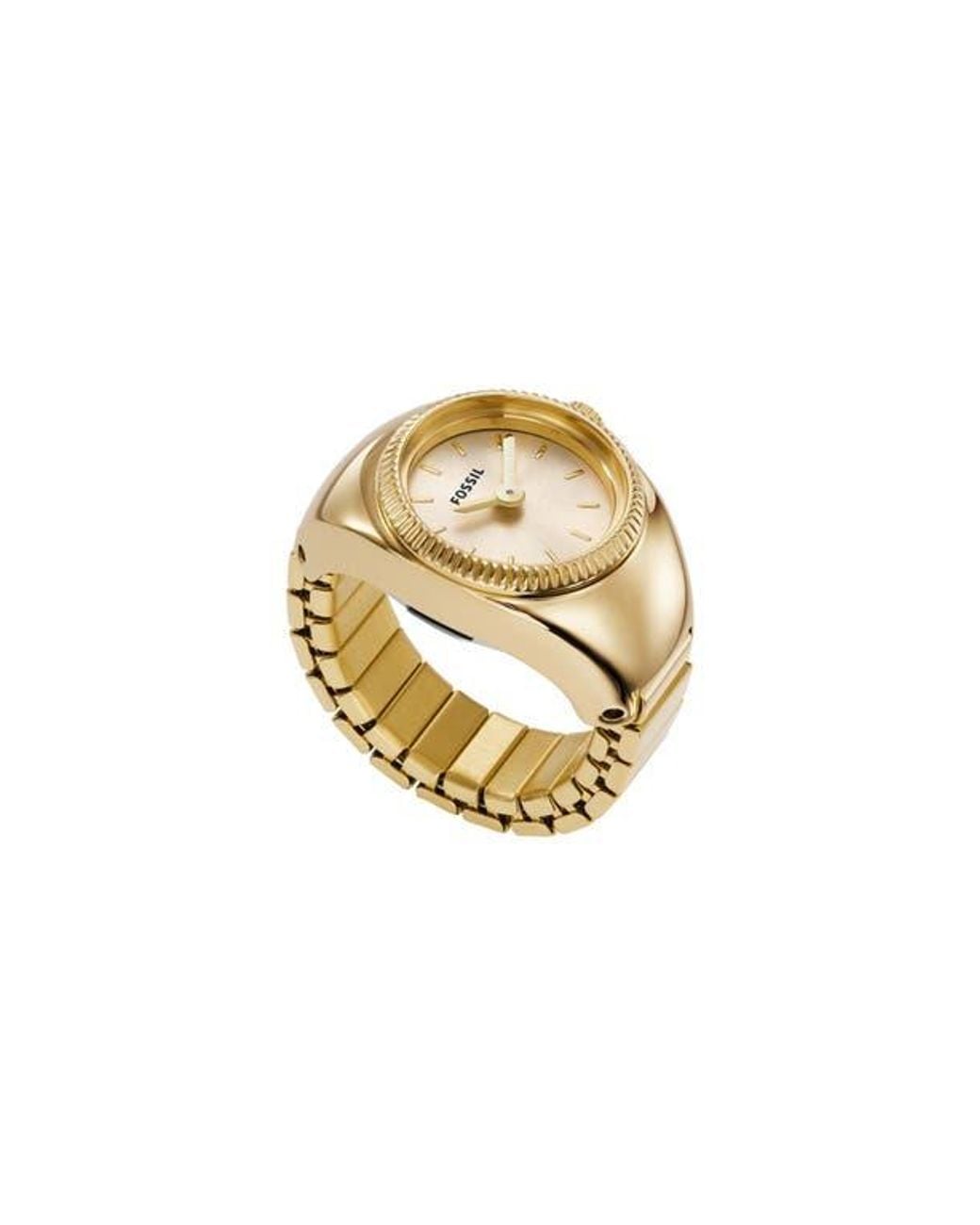 Fossil Metallic Ring Watch, 15Mm
