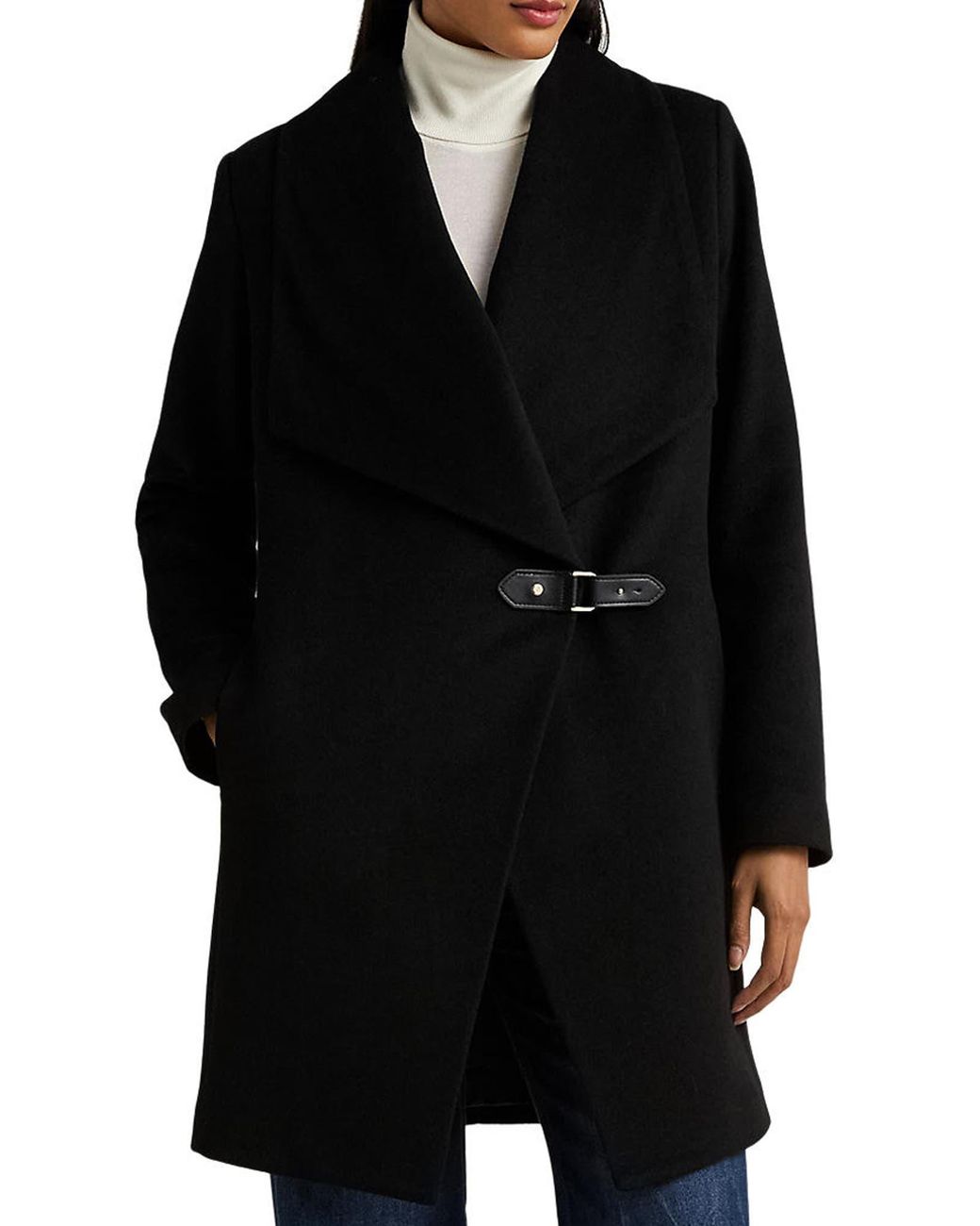 Ralph lauren buckle front walker coat sale