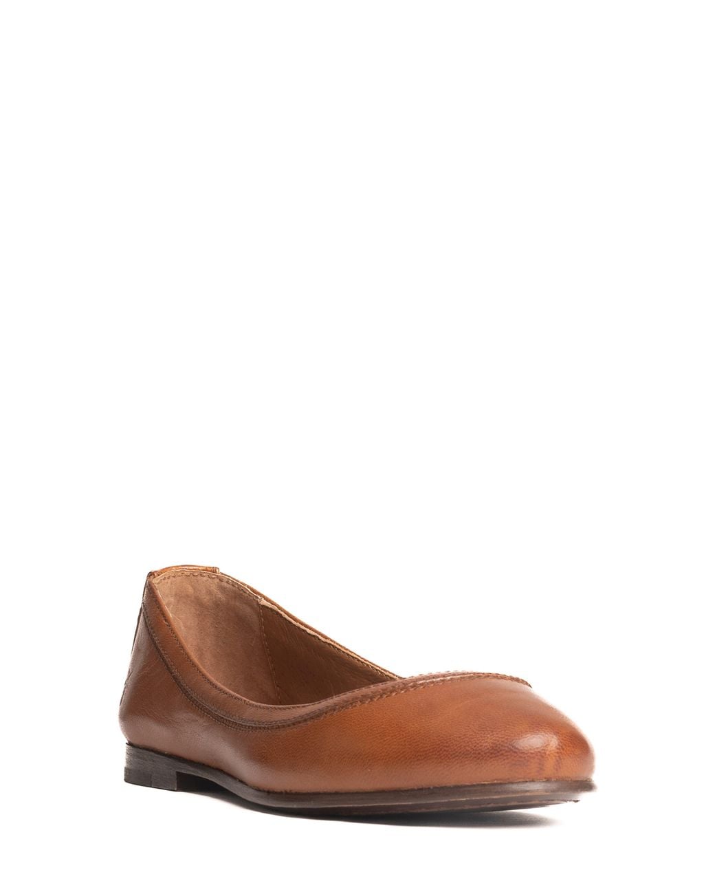 Frye Brown Carson Ballet Flat
