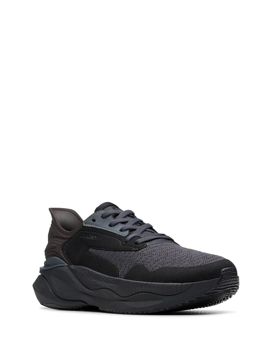 Clarks Black Pace Sneaker for men