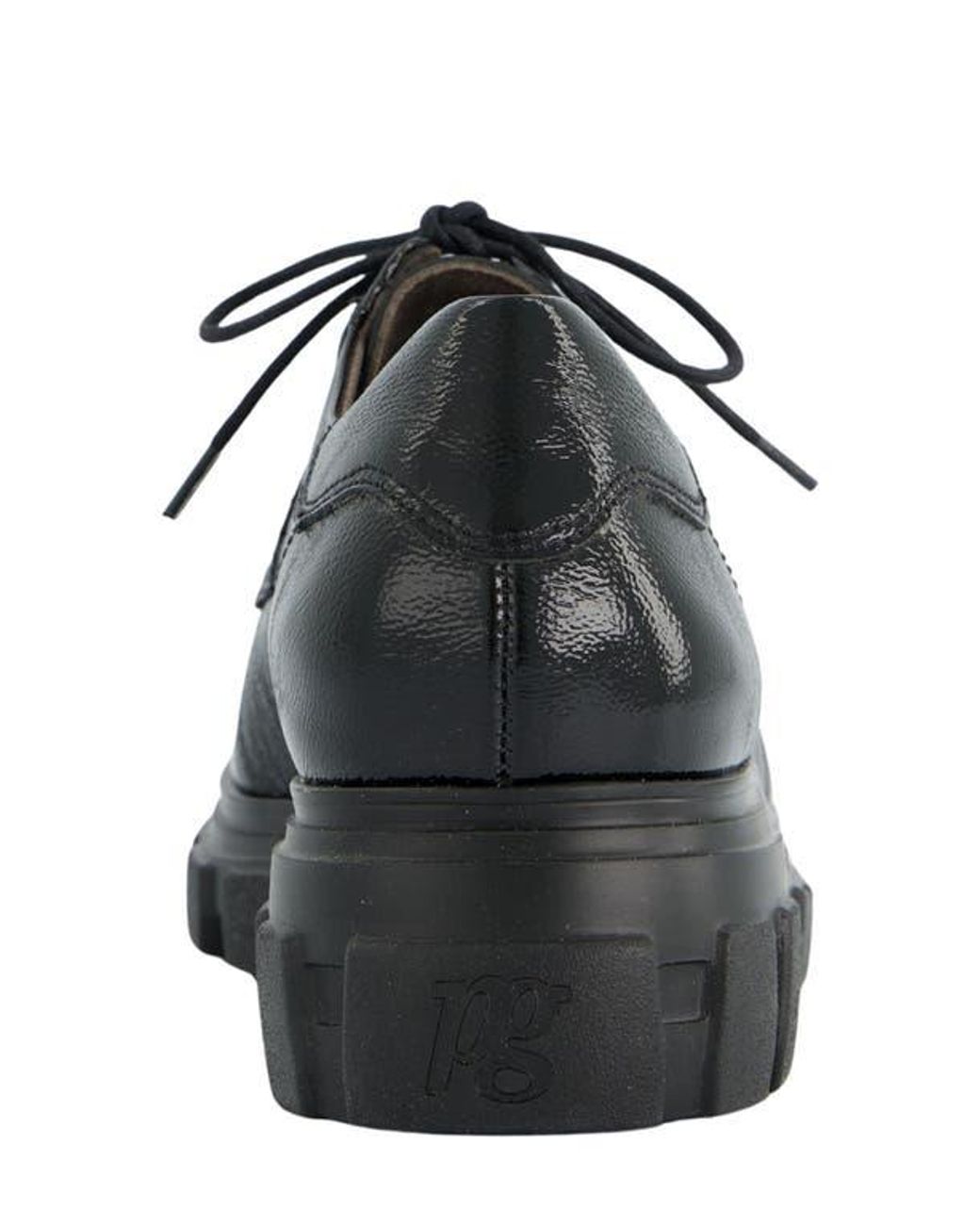 Paul Green Char Oxford in Black | Lyst display picture 2