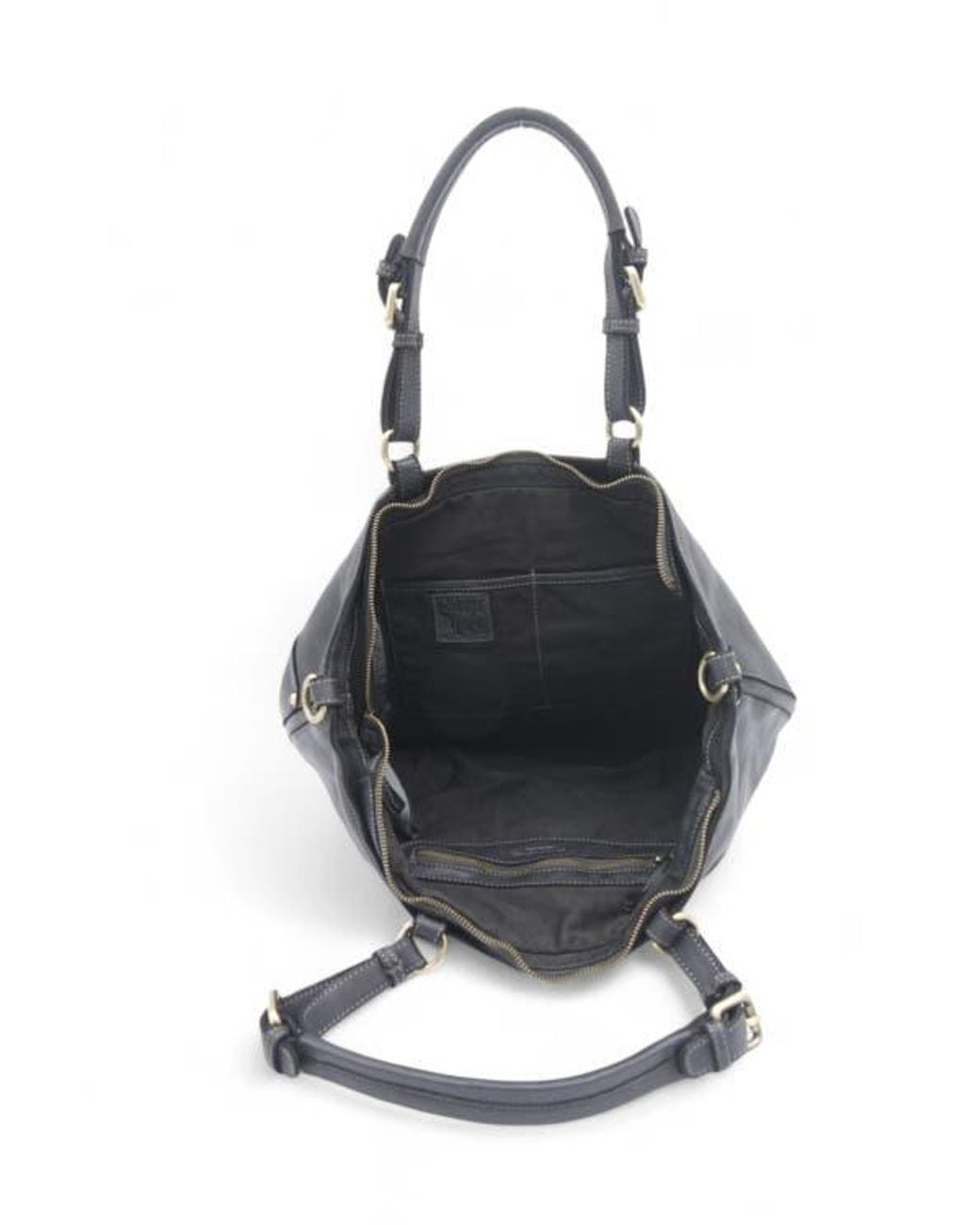 Bolsa Nova Black Nora Patchwork Tote