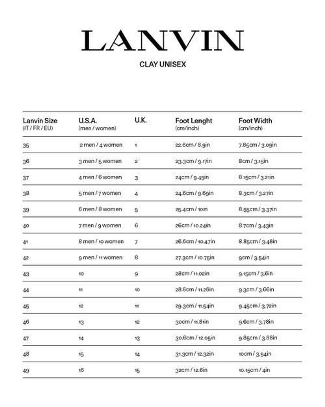 Lanvin Sneakers White
