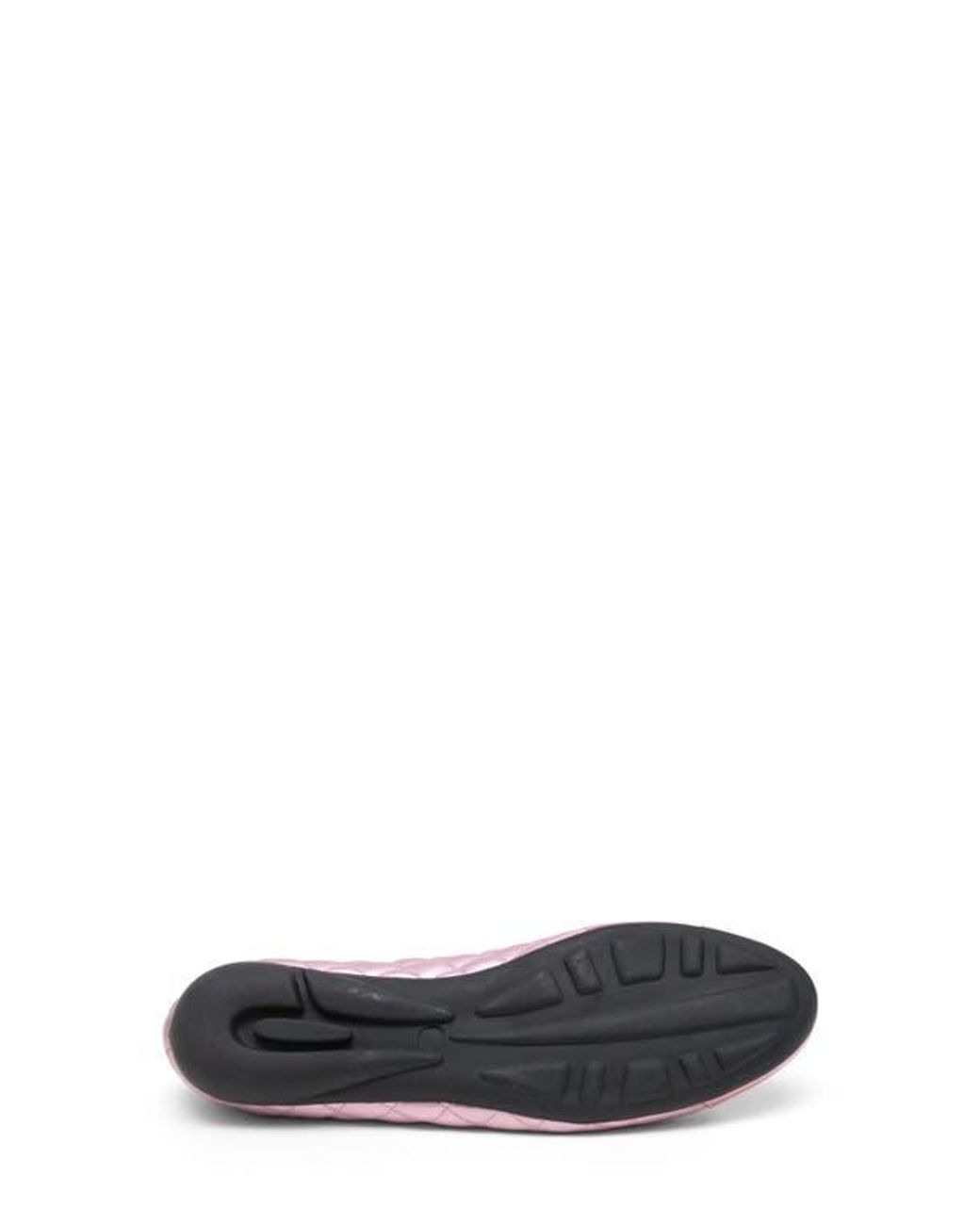 Paul Mayer Pink Best Cap Toe Quilted Ballet Flat