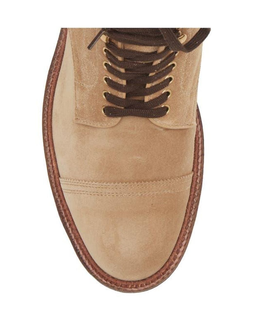 Alden Brown Blucher Boot for men