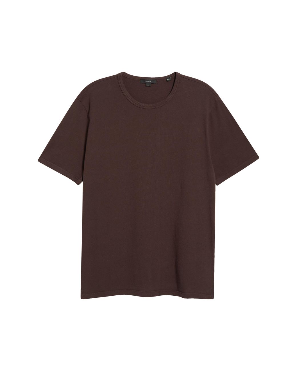 Vince Brown Solid T-Shirt for men