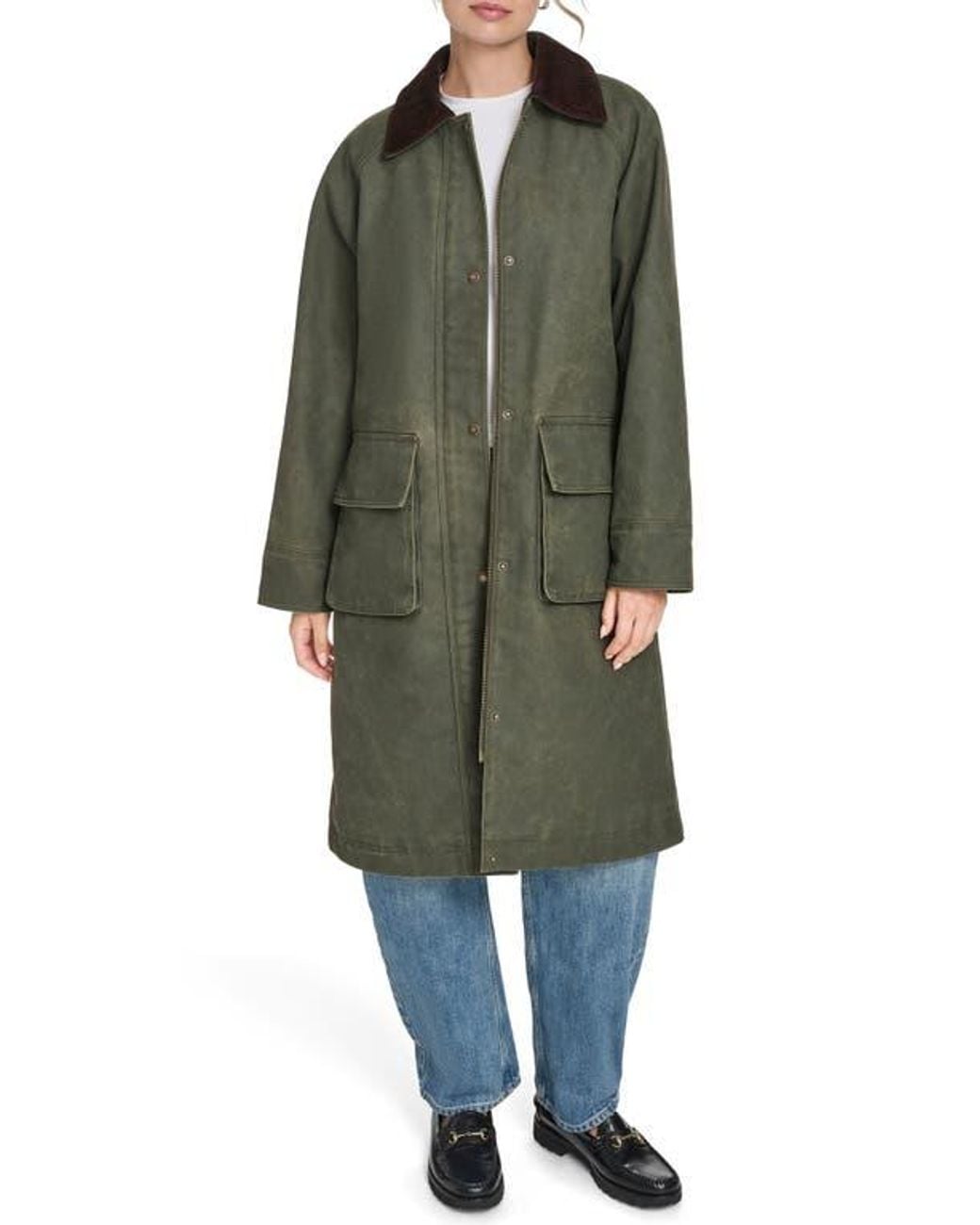 Levi's Green Extralong Barn Jacket