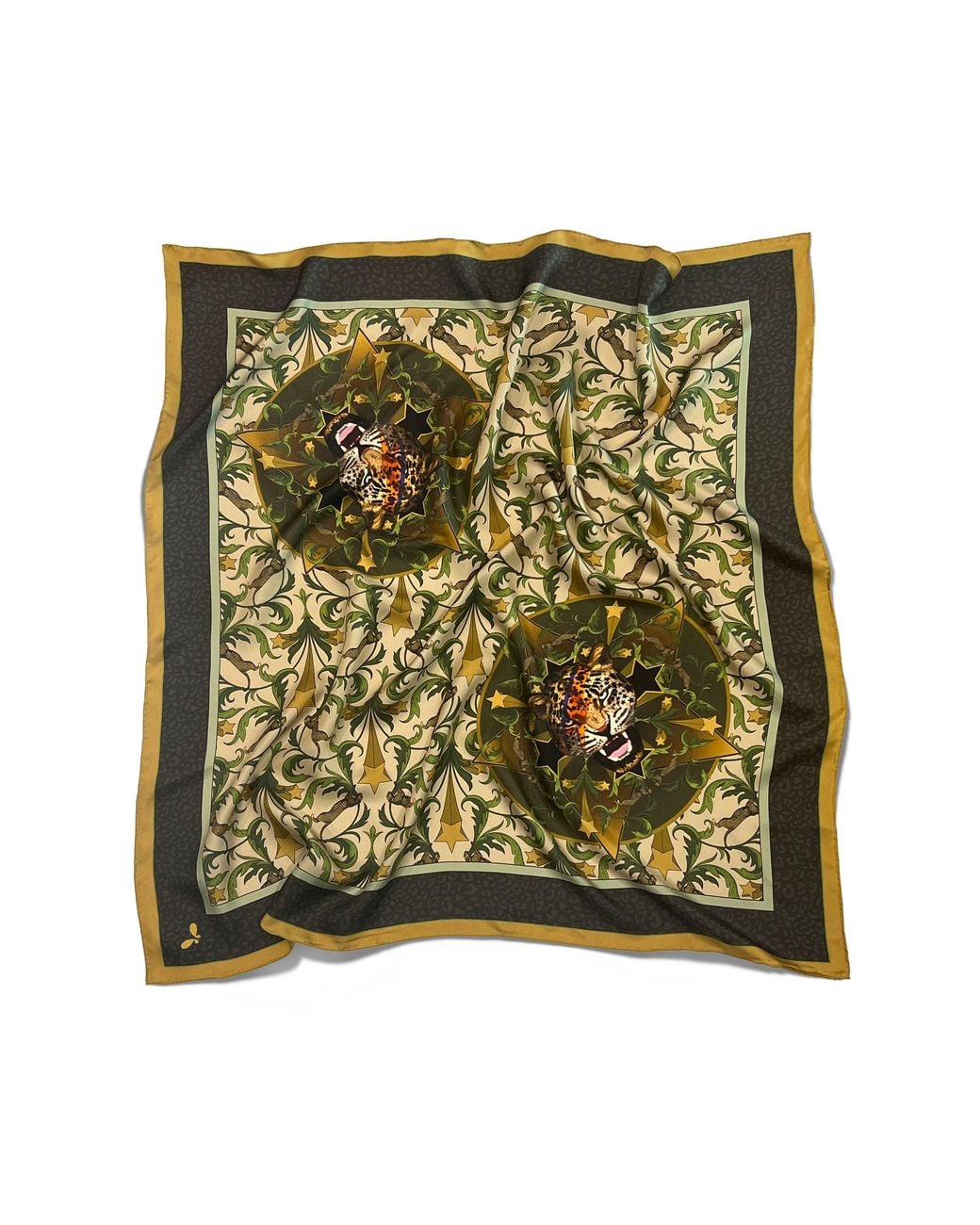 Henelle Multicolor Large Silk Scarf